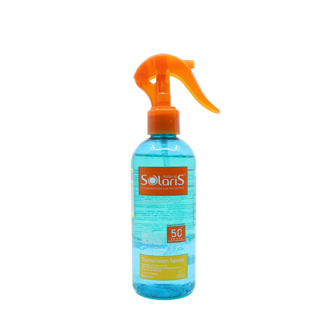 سبراي واقٍ من الشمس ميسيلار ثنائي الطور SPF50