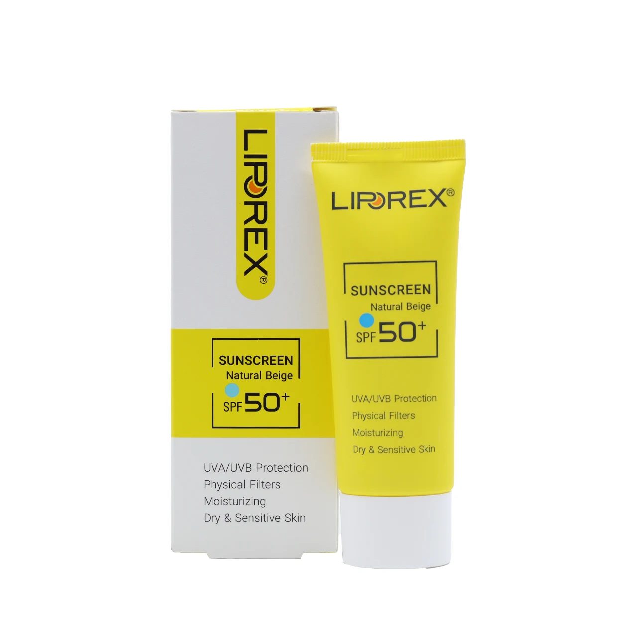 كريم واقٍ من الشمس SPF 50 للبشرة الجافة والحساسة