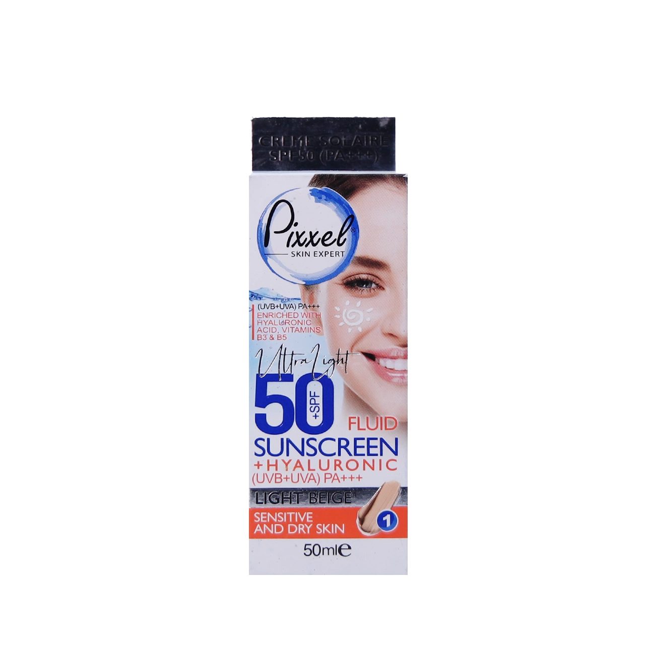 واقي شمس SPF50 للبشرة الجافة والحساسة