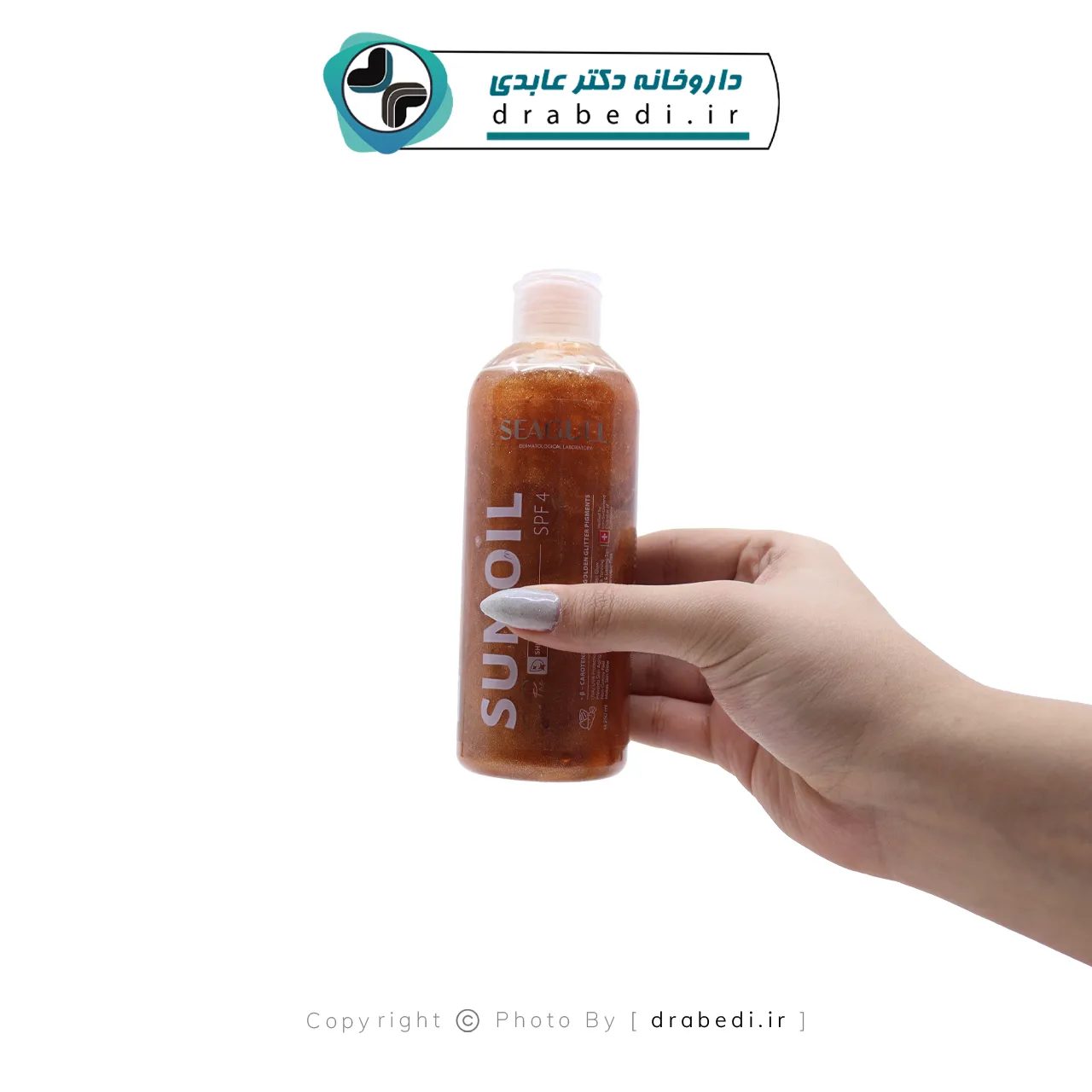 زيت شمس بلمعة ذهبية SPF 4