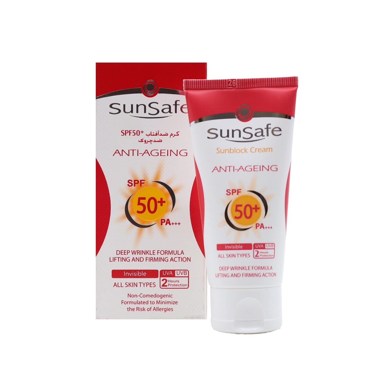 كريم واقي شمس ومضاد للتجاعيد SPF 50